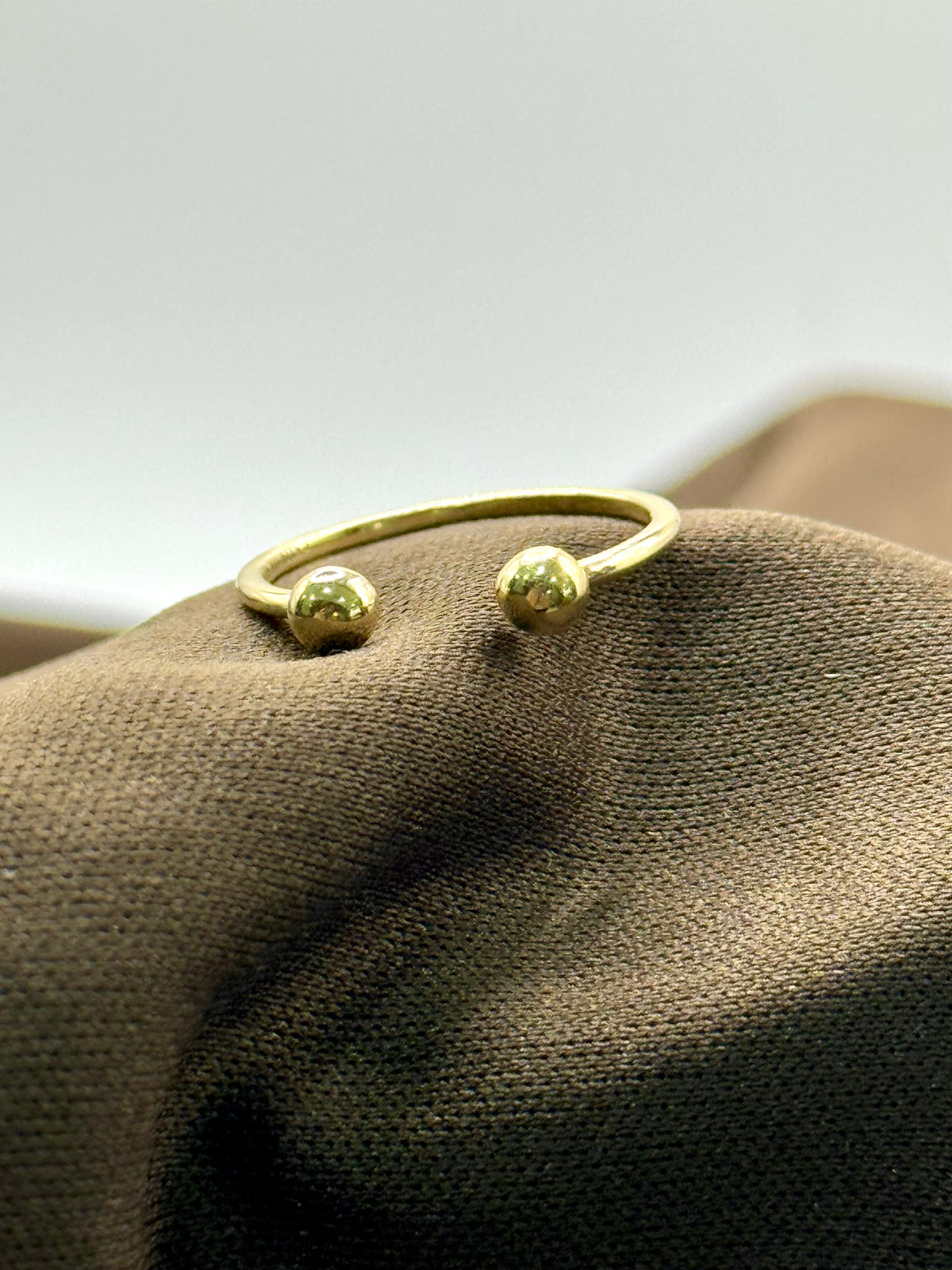 Anillo liso oro 10k
