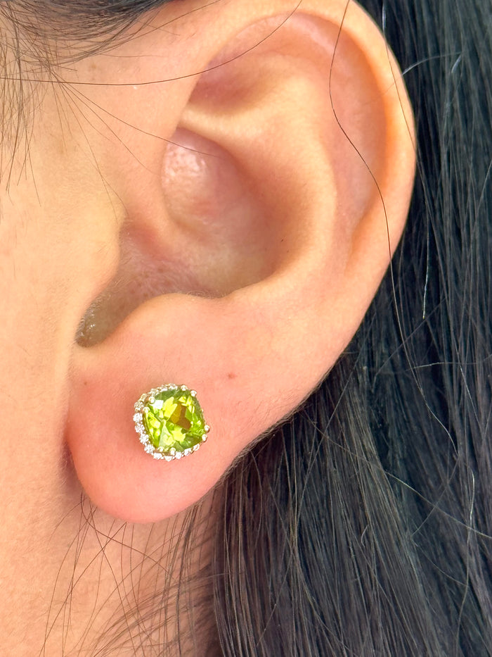Arete peridoto oro 14k