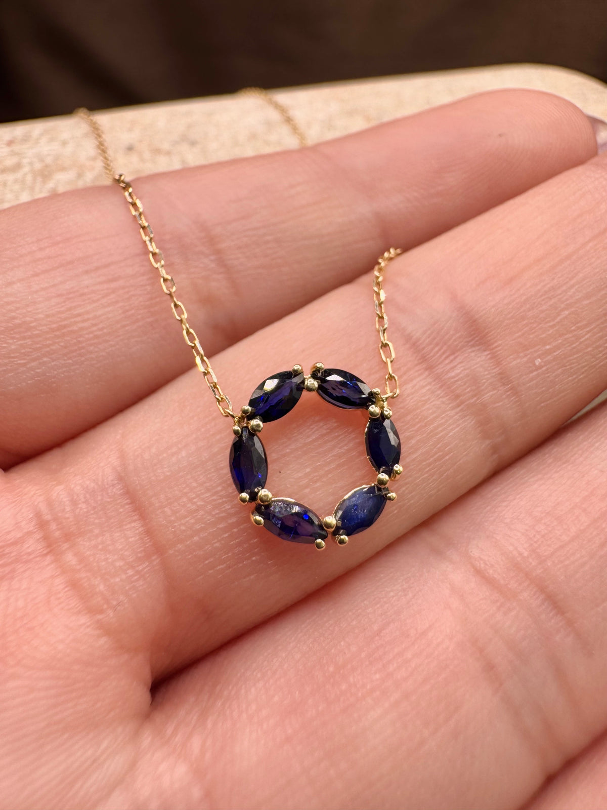 Gargantilla de Zafiro