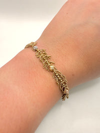 Pulsera para dama oro 14k
