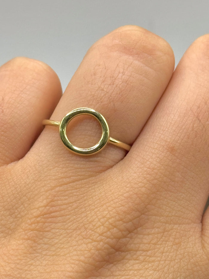 Anillo liso 10k
