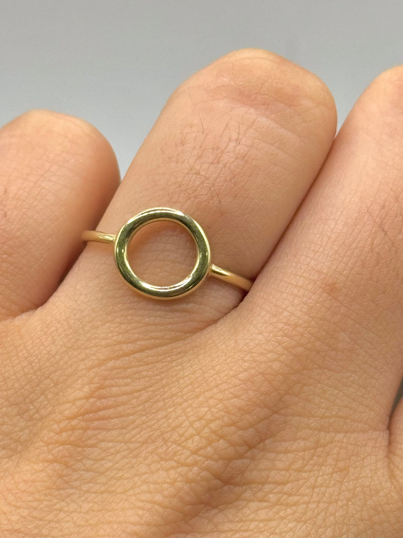 Anillo liso 10k
