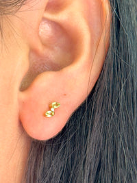 Arete peridoto oro 14k