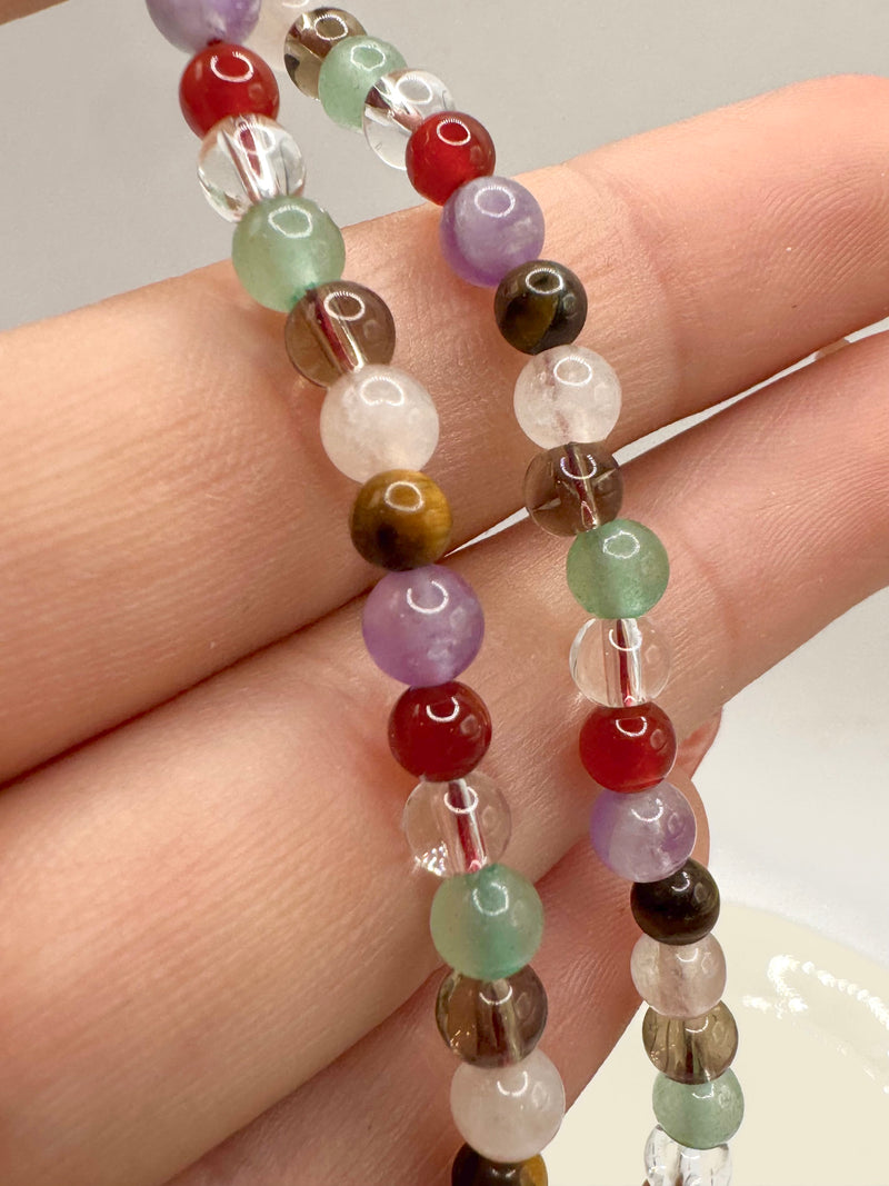 Collar de piedras chakras