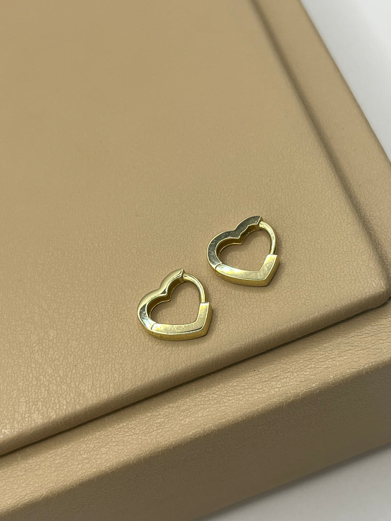 Arracadas corazón