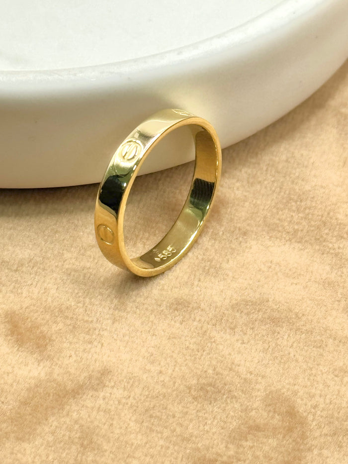 Anillo oro 14k