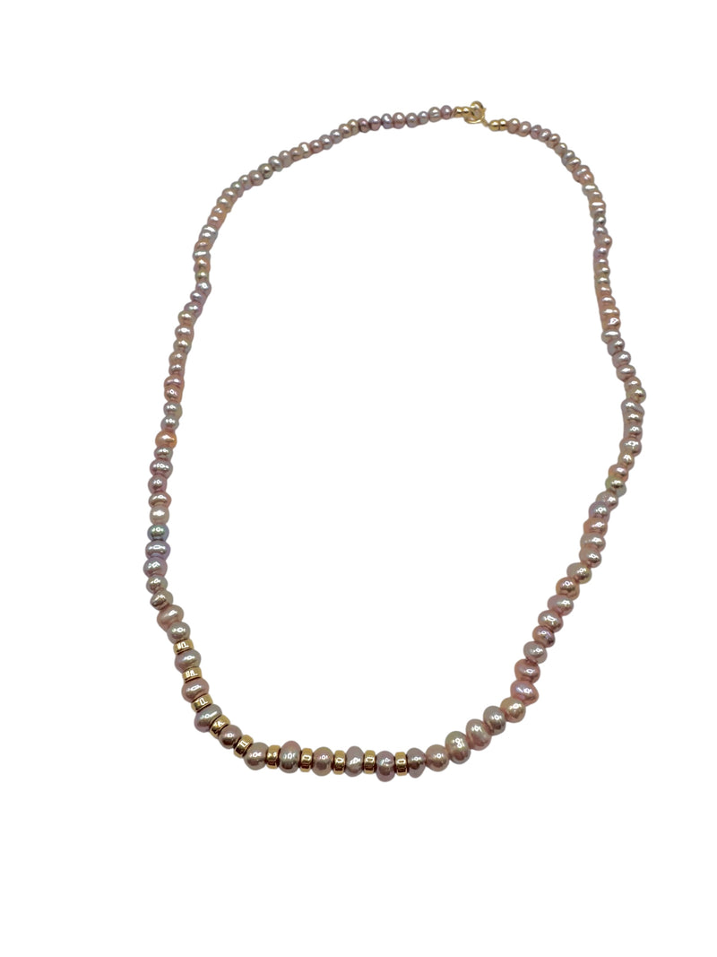 Collar de perla natural