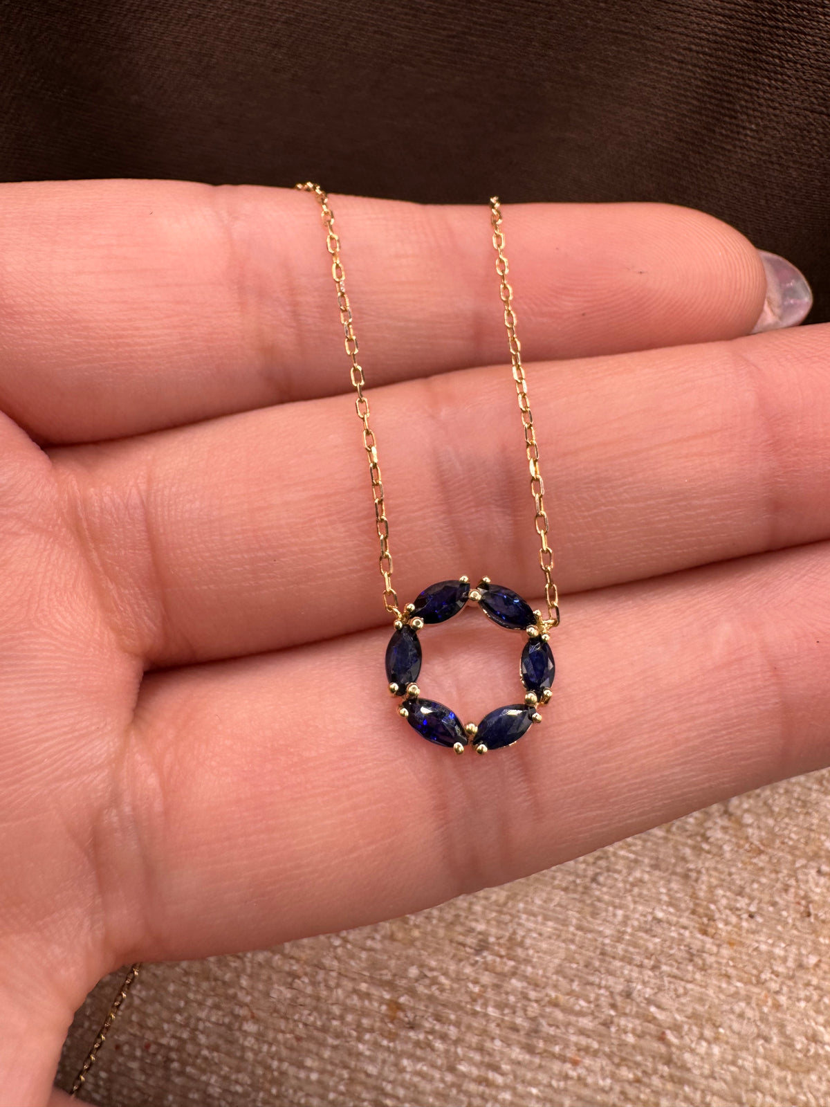 Gargantilla de Zafiro