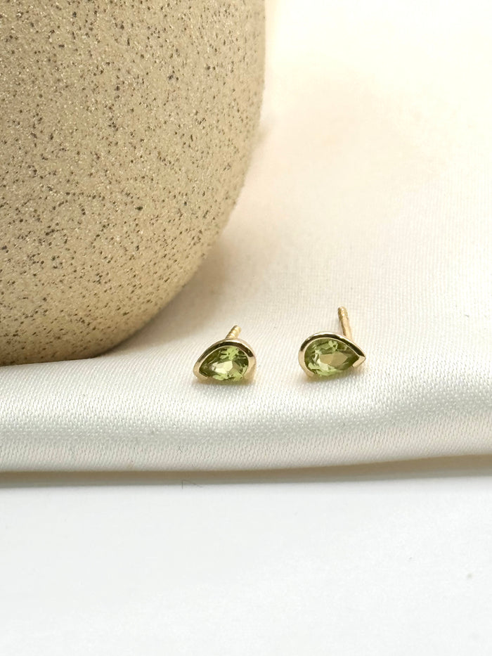Arete peridoto oro 14k