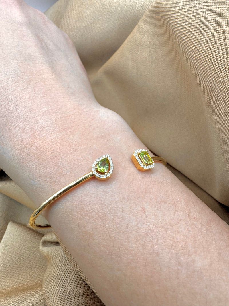 Brazalete diamantes