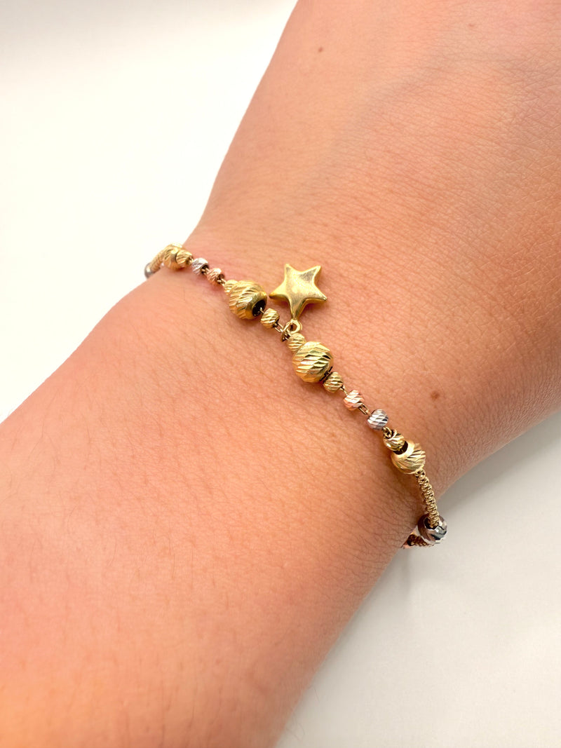 Pulsera para dama oro 14k