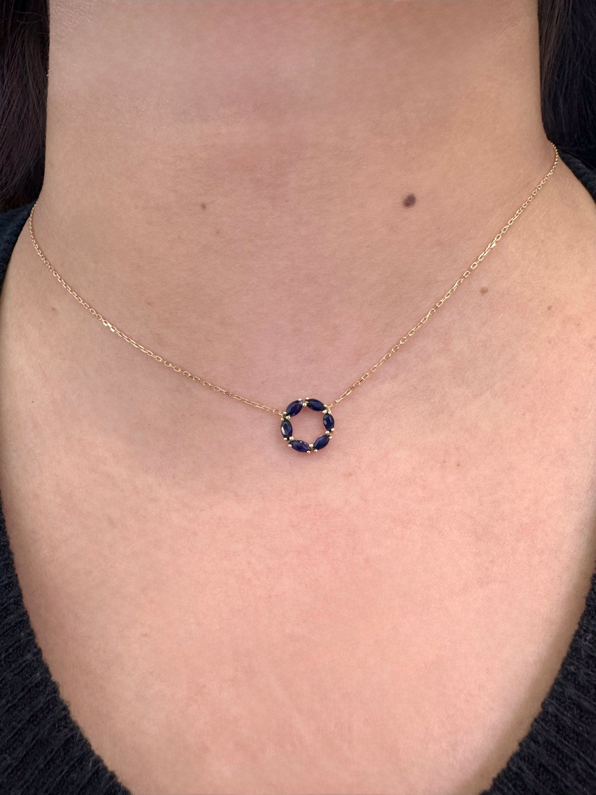 Gargantilla de Zafiro