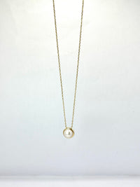 Gargantilla con dije de perla