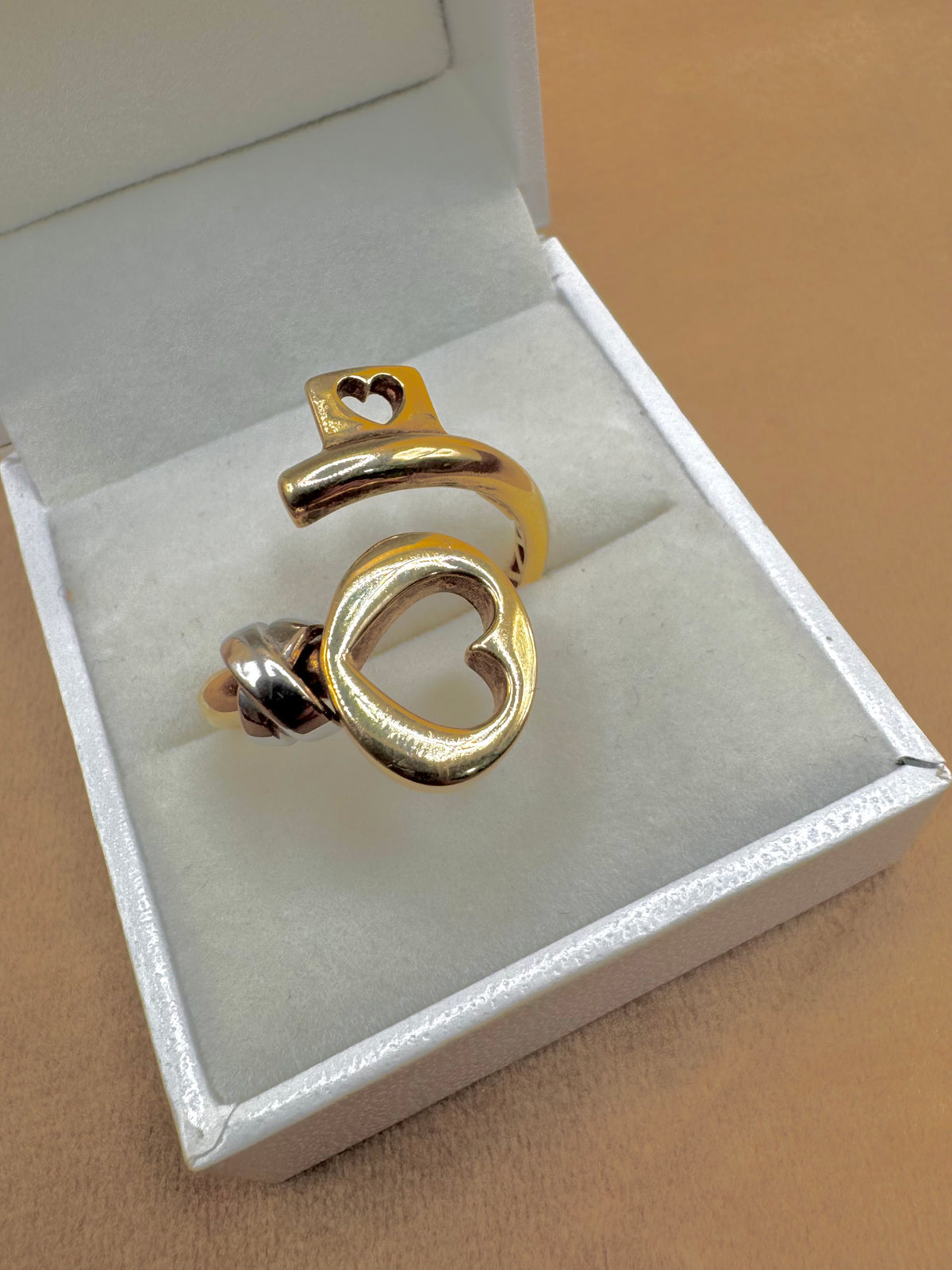 Anillo ajustable oro 14k