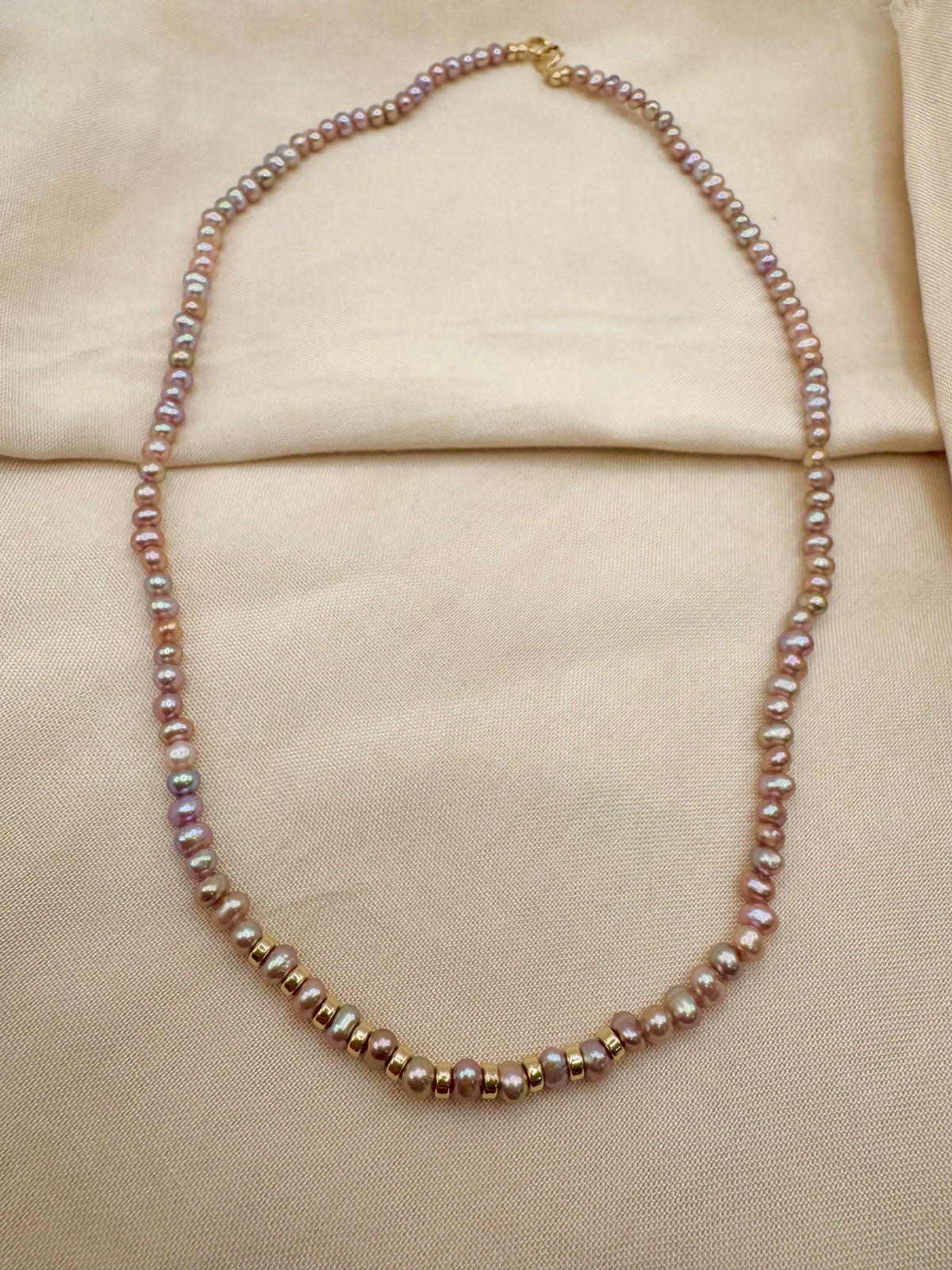 Collar de perla natural