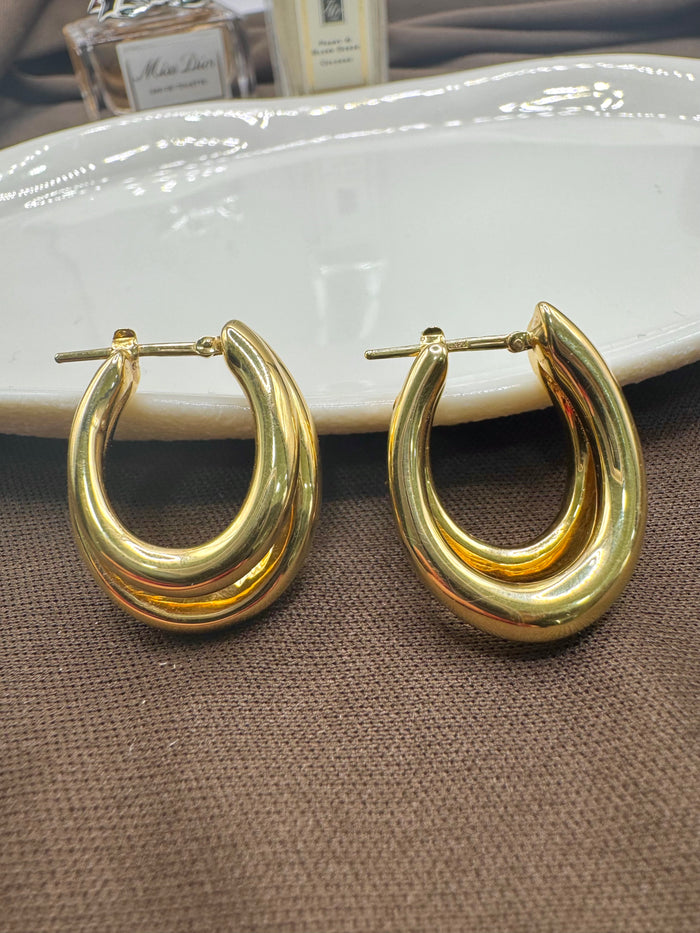 Arracadas oro 14k