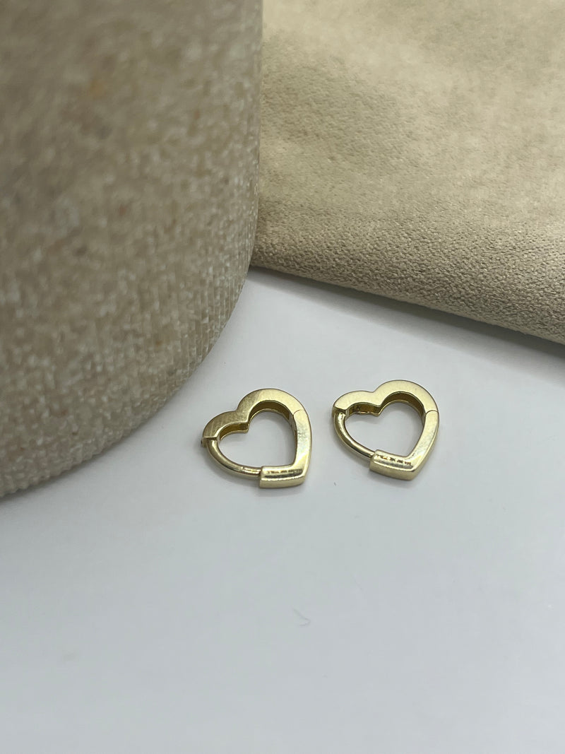 Arracadas corazón