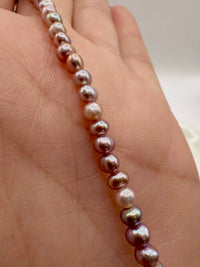 Collar de perla natural