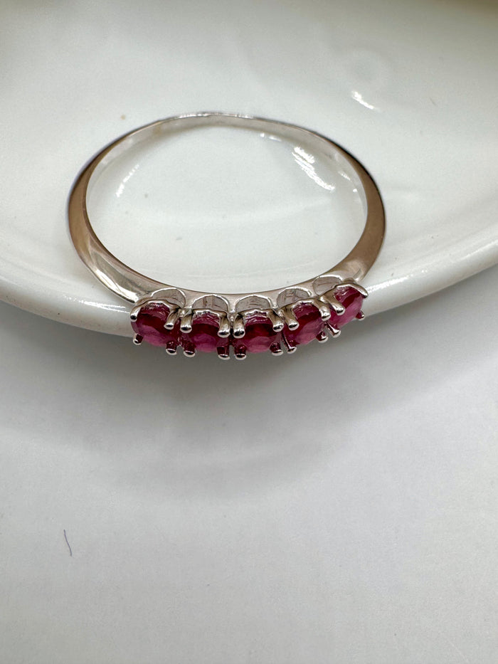 Anillo Rubí oro 14k