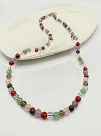 Collar de piedras chakras