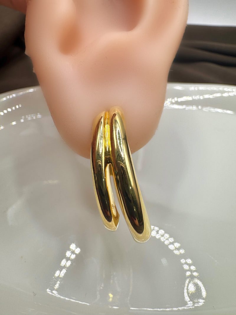 Arracadas oro 14k