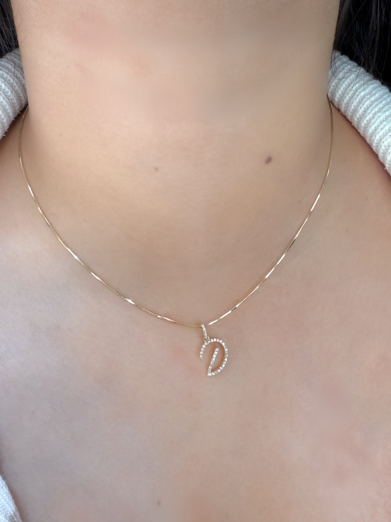 Dije de Inicial Diamante