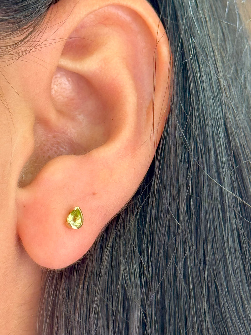 Arete peridoto oro 14k