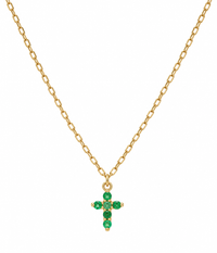 Gargantilla de Esmeralda Oro 14k
