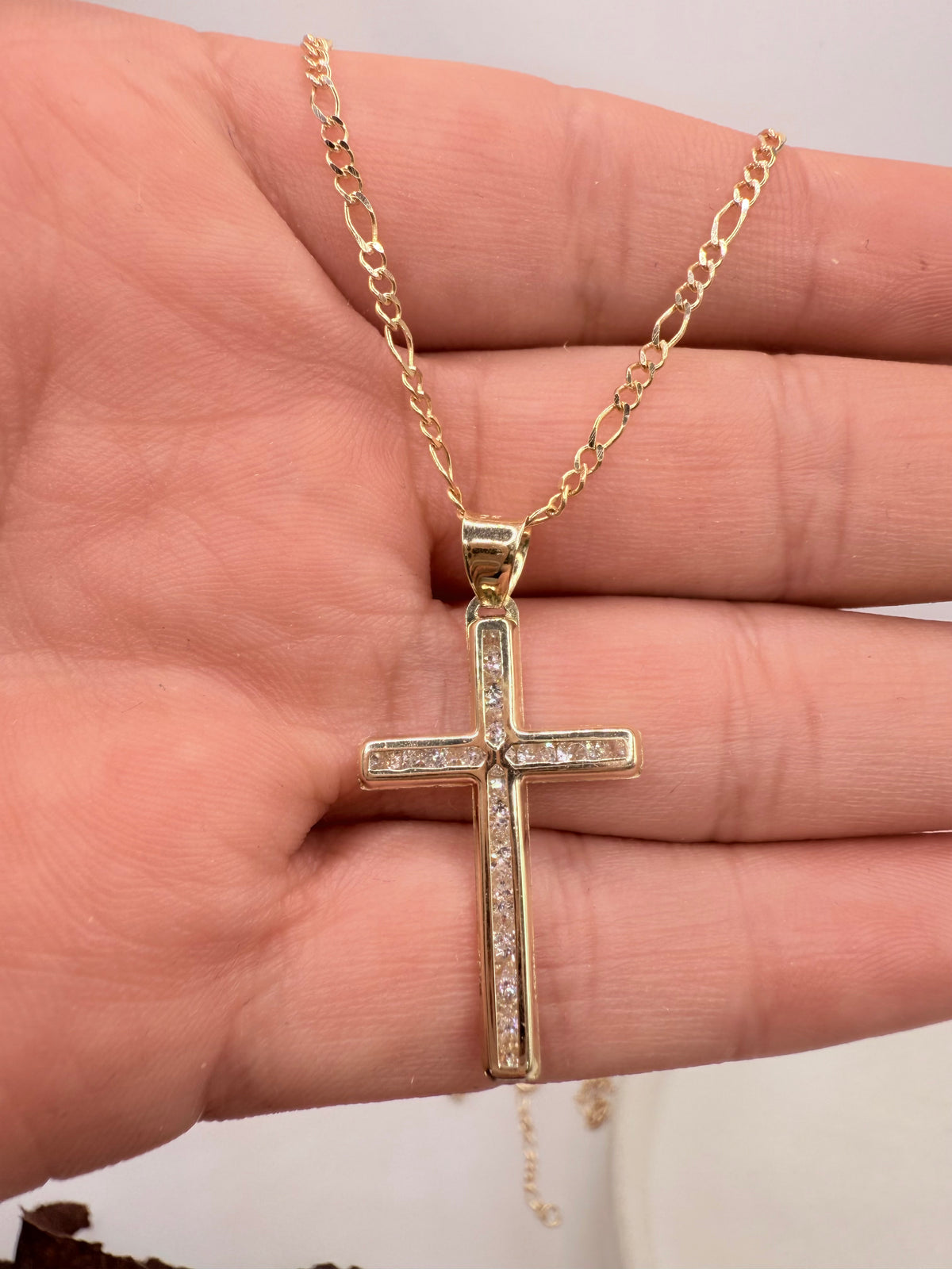 Dije oro 10k y cadena Cartier 10k