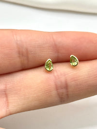 Arete peridoto oro 14k