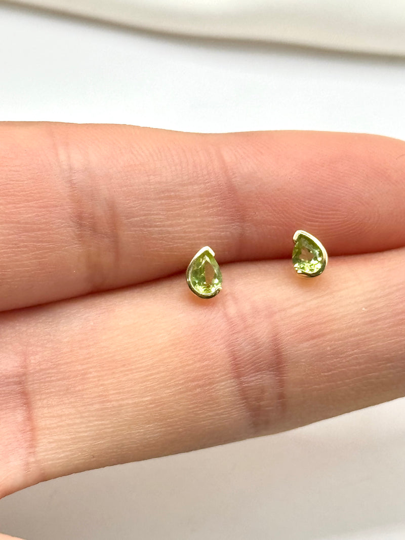 Arete peridoto oro 14k