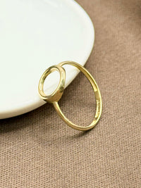 Anillo liso 10k