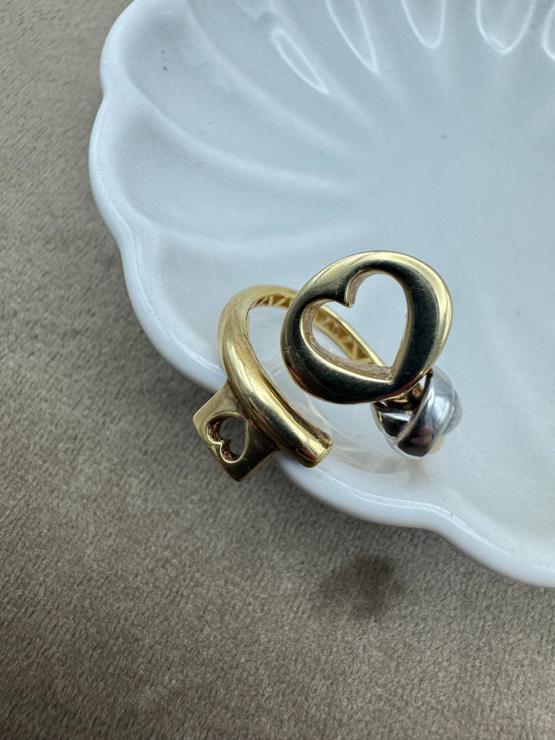 Anillo ajustable oro 14k