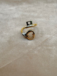 Anillo ajustable oro 14k