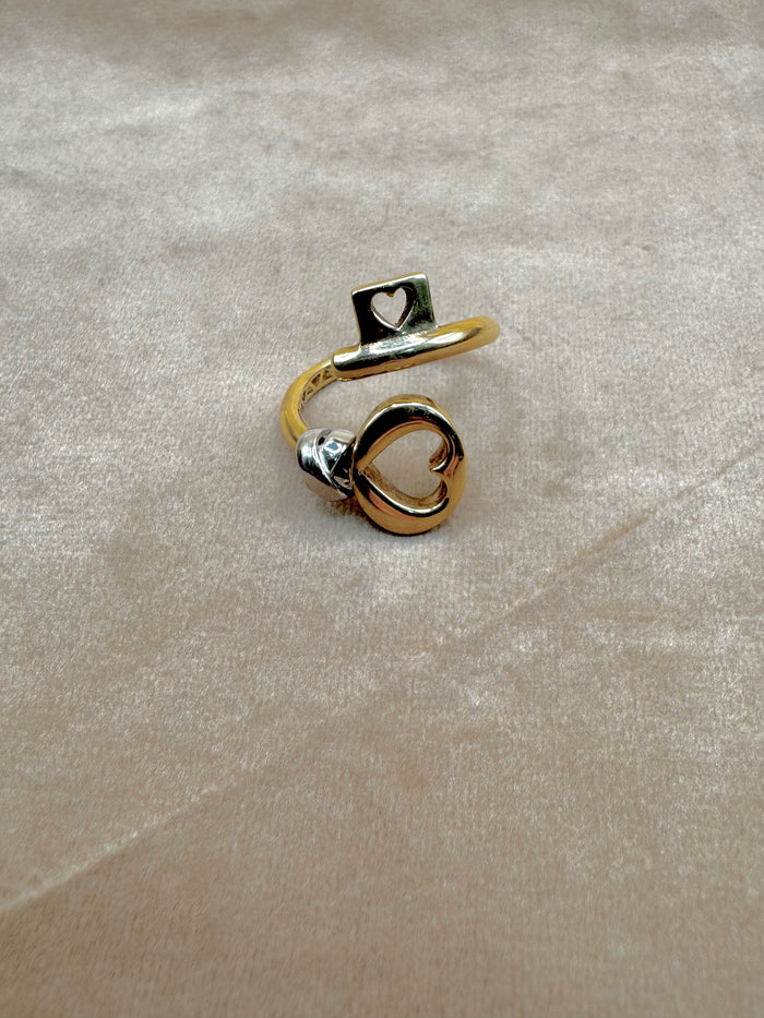Anillo ajustable oro 14k