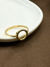 Anillo liso 10k