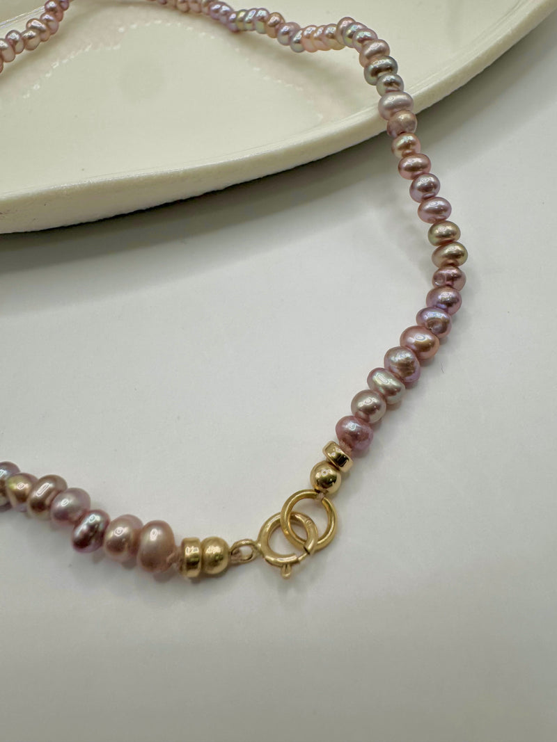Collar de perla natural