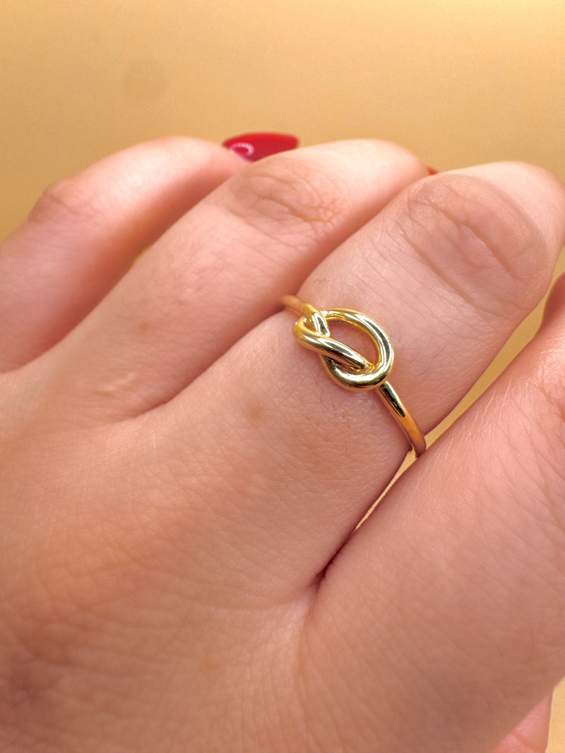 Anillo Nudo oro 14k